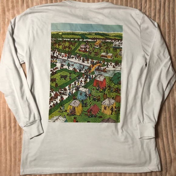 Where's Waldo, White Long-sleeve Tee - Picture 5 of 5